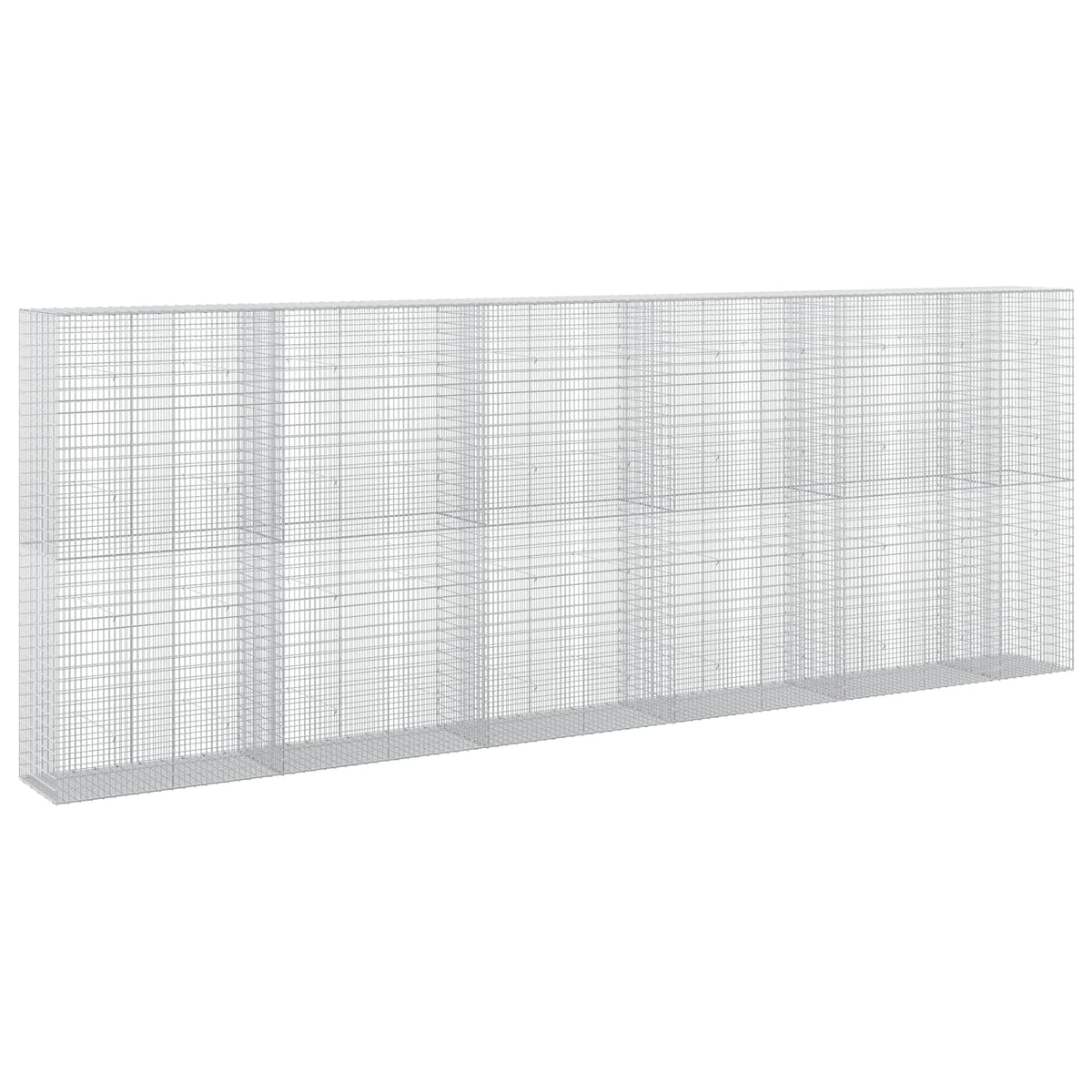 Gabionas su 5 mm viela ir 5x2,5 cm tinkleliu 550x50x200 cm