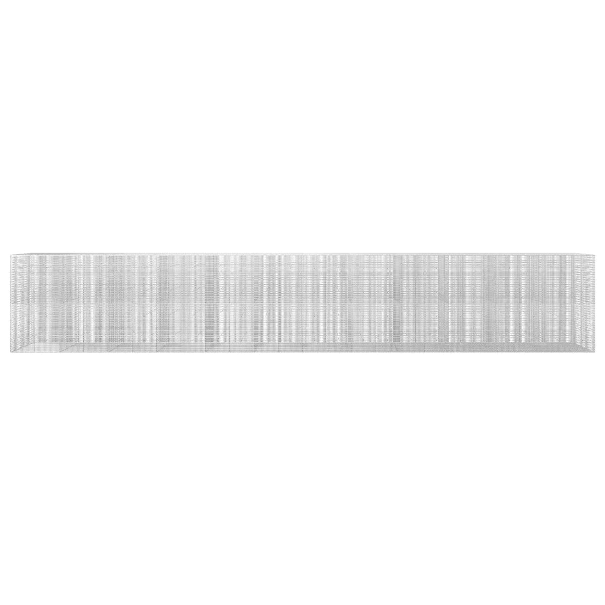 Gabionas su 5 mm viela ir 5x2,5 cm tinkleliu 1200x50x200 cm