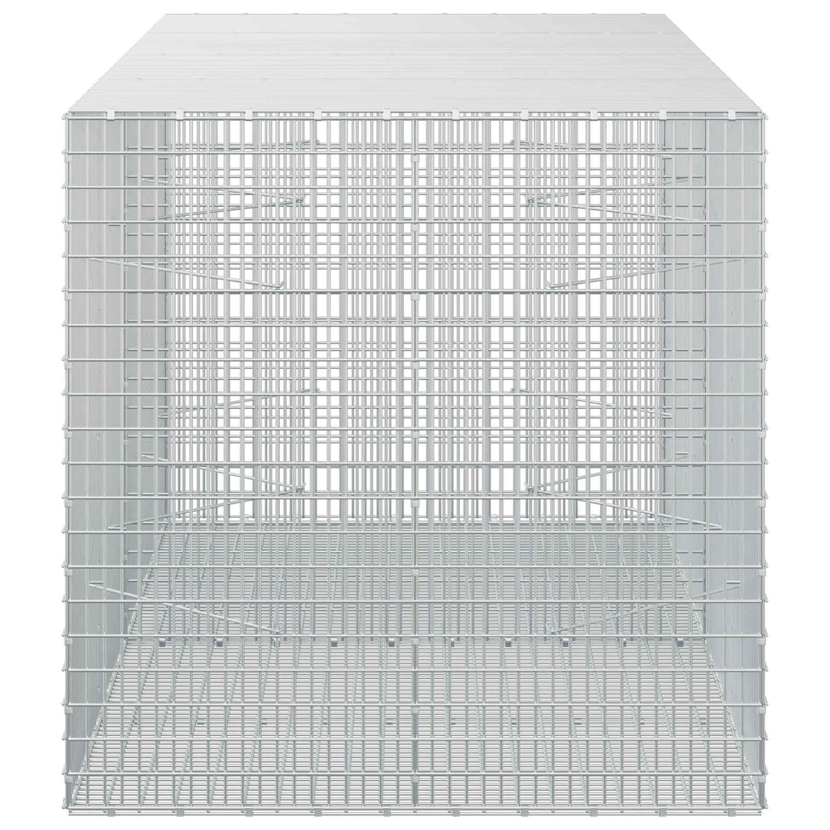 Gabionas su 5 mm viela ir 5x2,5 cm tinkleliu 200x100x100 cm