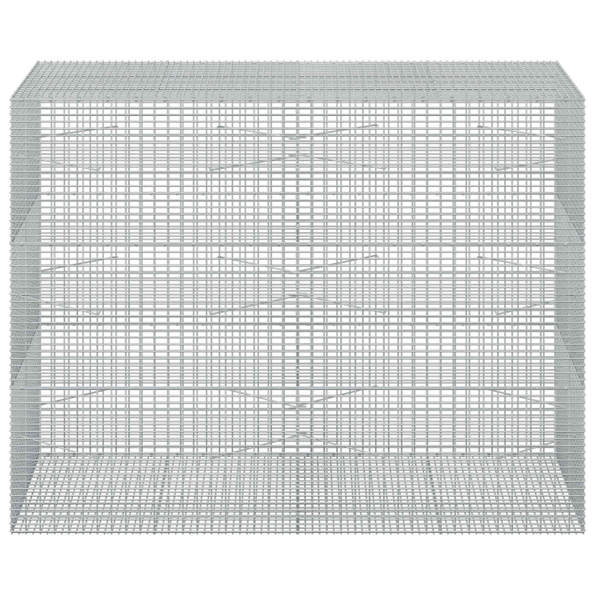 Gabionas su 5 mm viela ir 5x2,5 cm tinkleliu 200x100x150 cm