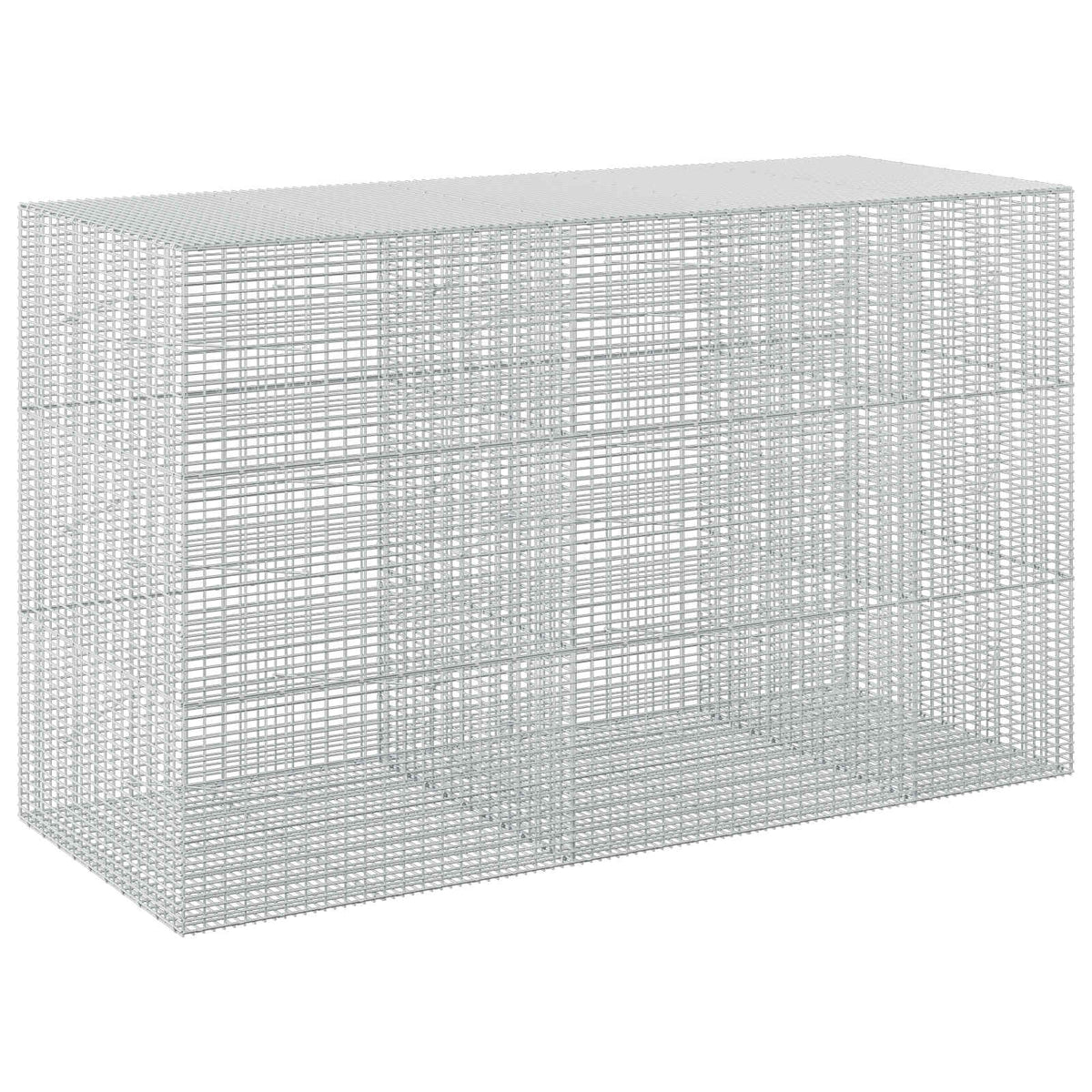 Gabionas su 5 mm viela ir 5x2,5 cm tinkleliu 250x100x150 cm