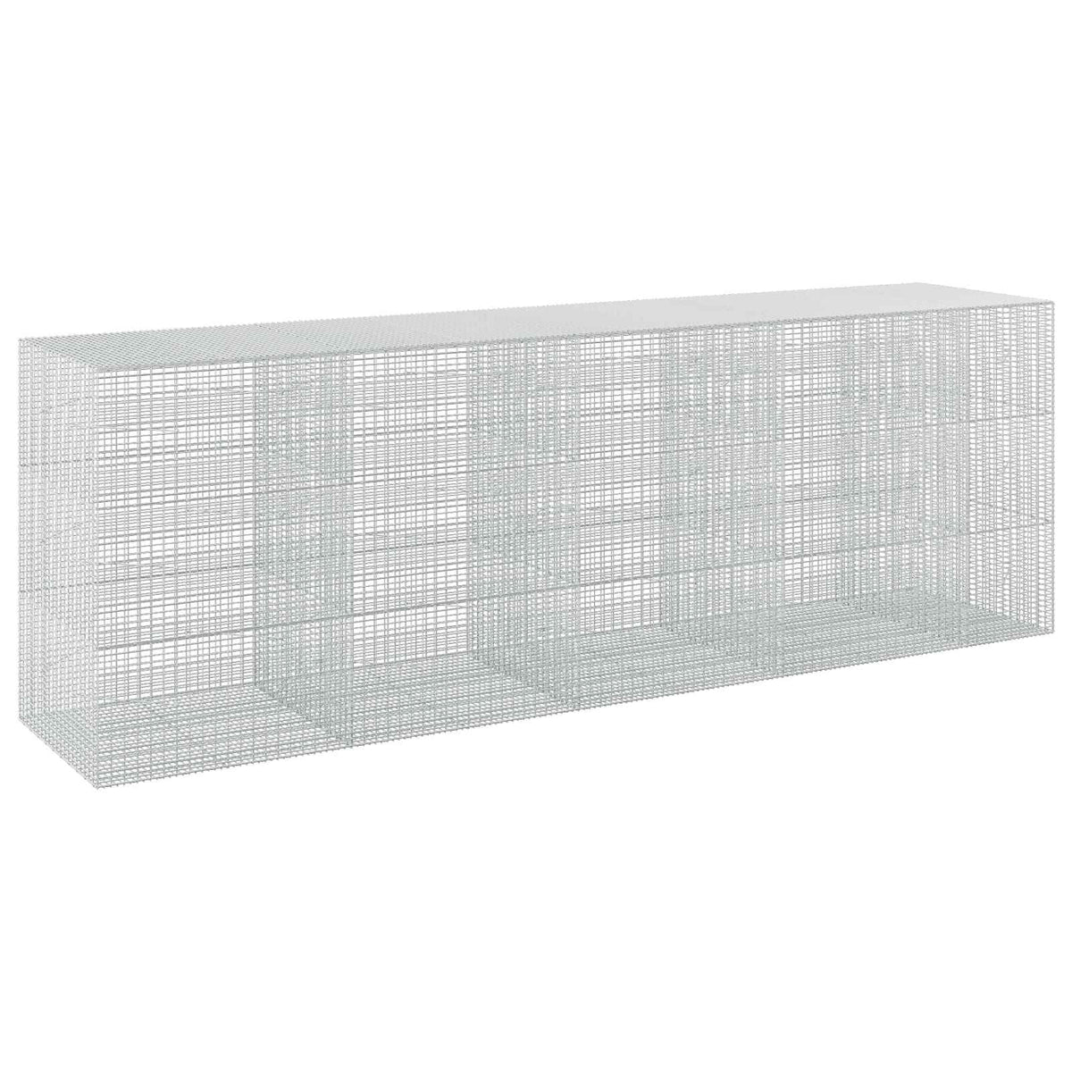 Gabionas su 5 mm viela ir 5x2,5 cm tinkleliu 450x100x150 cm