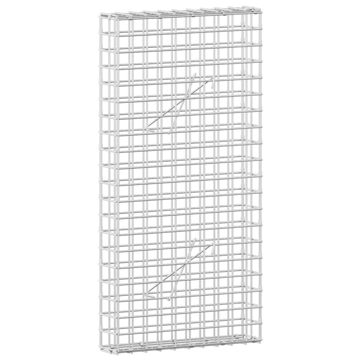 Gabionas su 5 mm viela ir 5x5 cm tinkleliu 50x10x100 cm