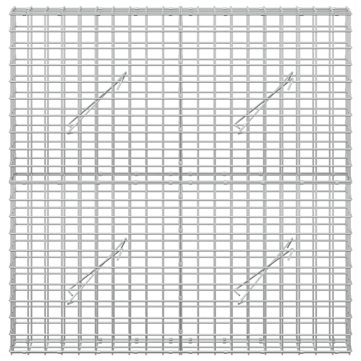 Gabionas su 5 mm viela ir 5x5 cm tinkleliu 100x10x100 cm