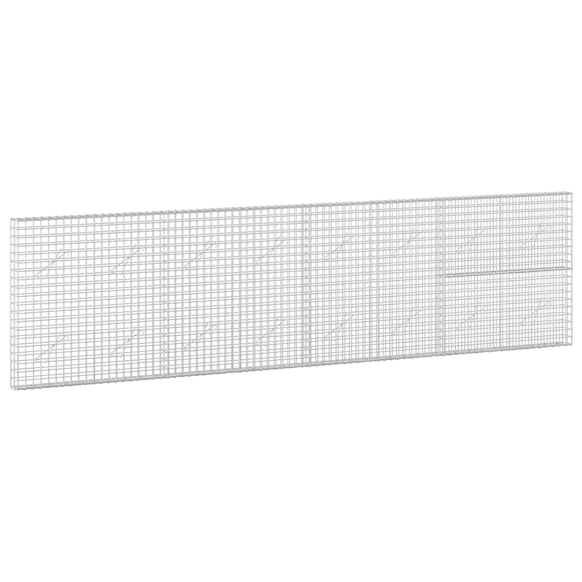 Gabionas su 5 mm viela ir 5x5 cm tinkleliu 400x10x100 cm
