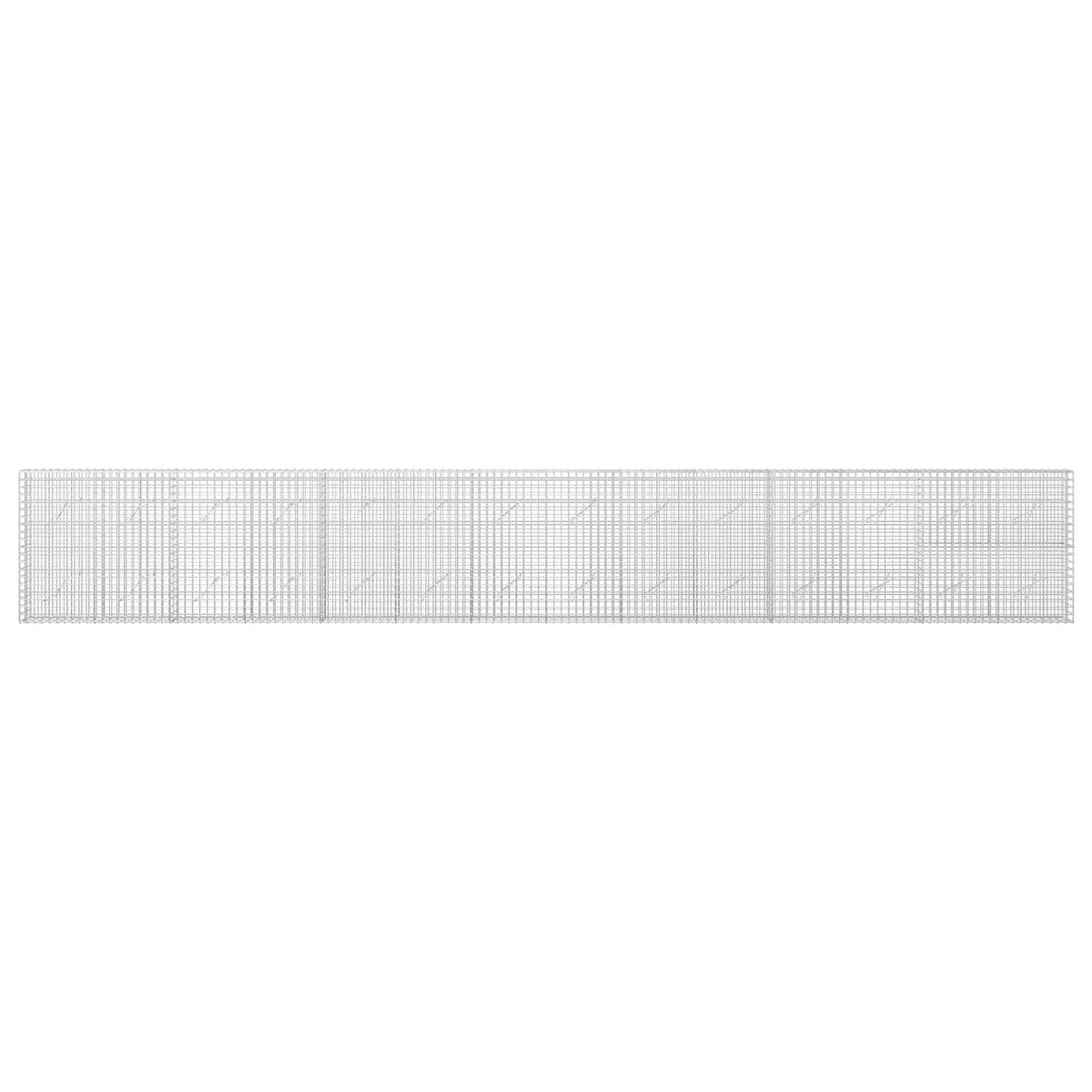 Gabionas su 5 mm viela ir 5x5 cm tinkleliu 700x10x100 cm