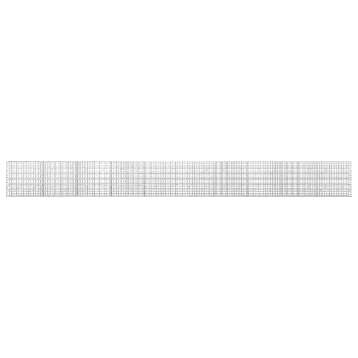 Gabionas su 5 mm viela ir 5x5 cm tinkleliu 1000x10x100 cm
