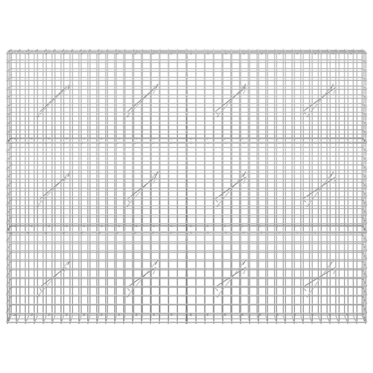 Gabionas su 5 mm viela ir 5x5 cm tinkleliu 200x10x150 cm
