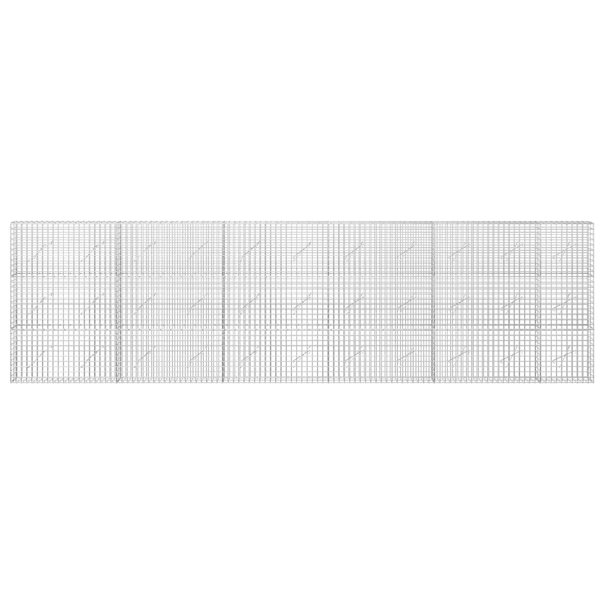 Gabionas su 5 mm viela ir 5x5 cm tinkleliu 550x10x150 cm