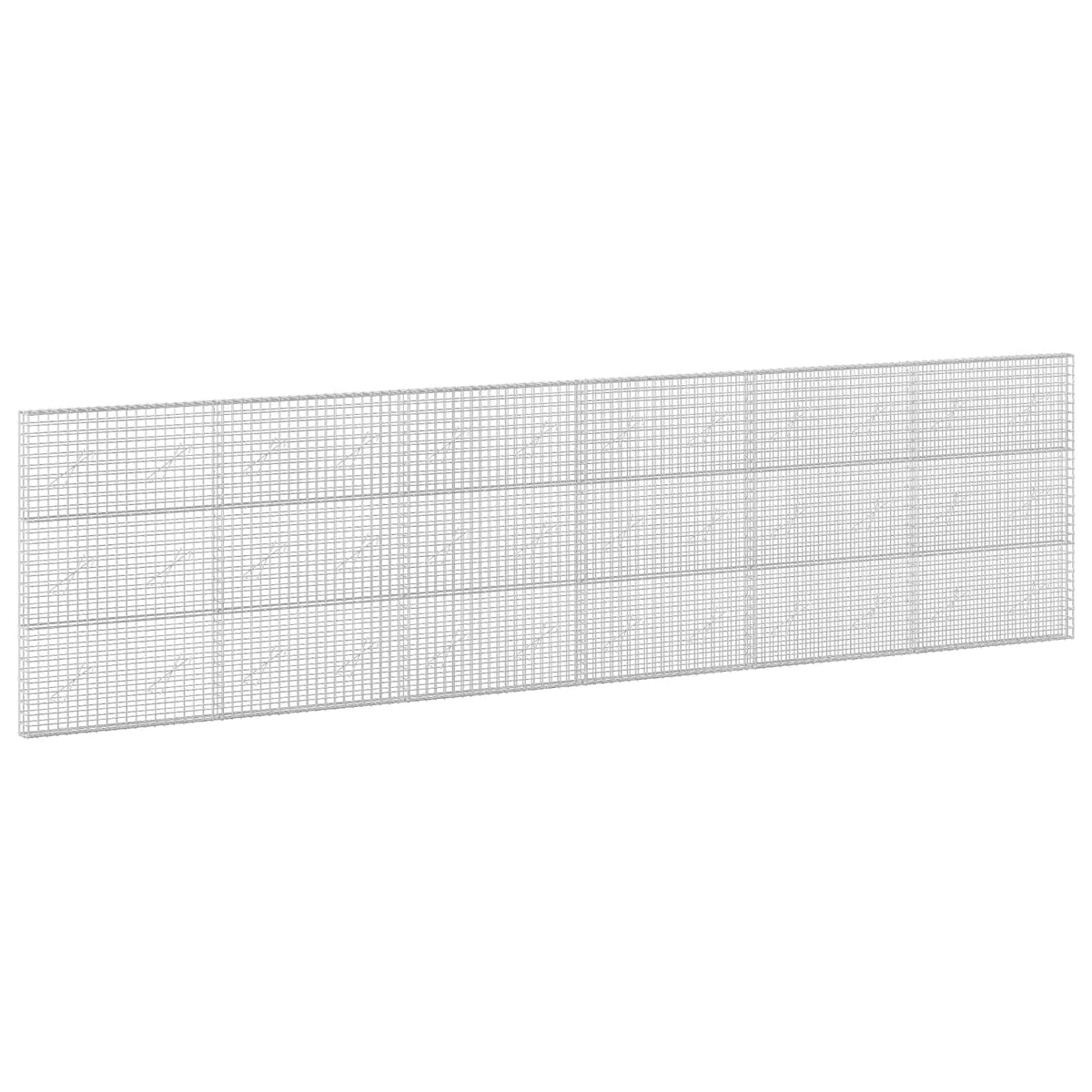 Gabionas su 5 mm viela ir 5x5 cm tinkleliu 600x10x150 cm
