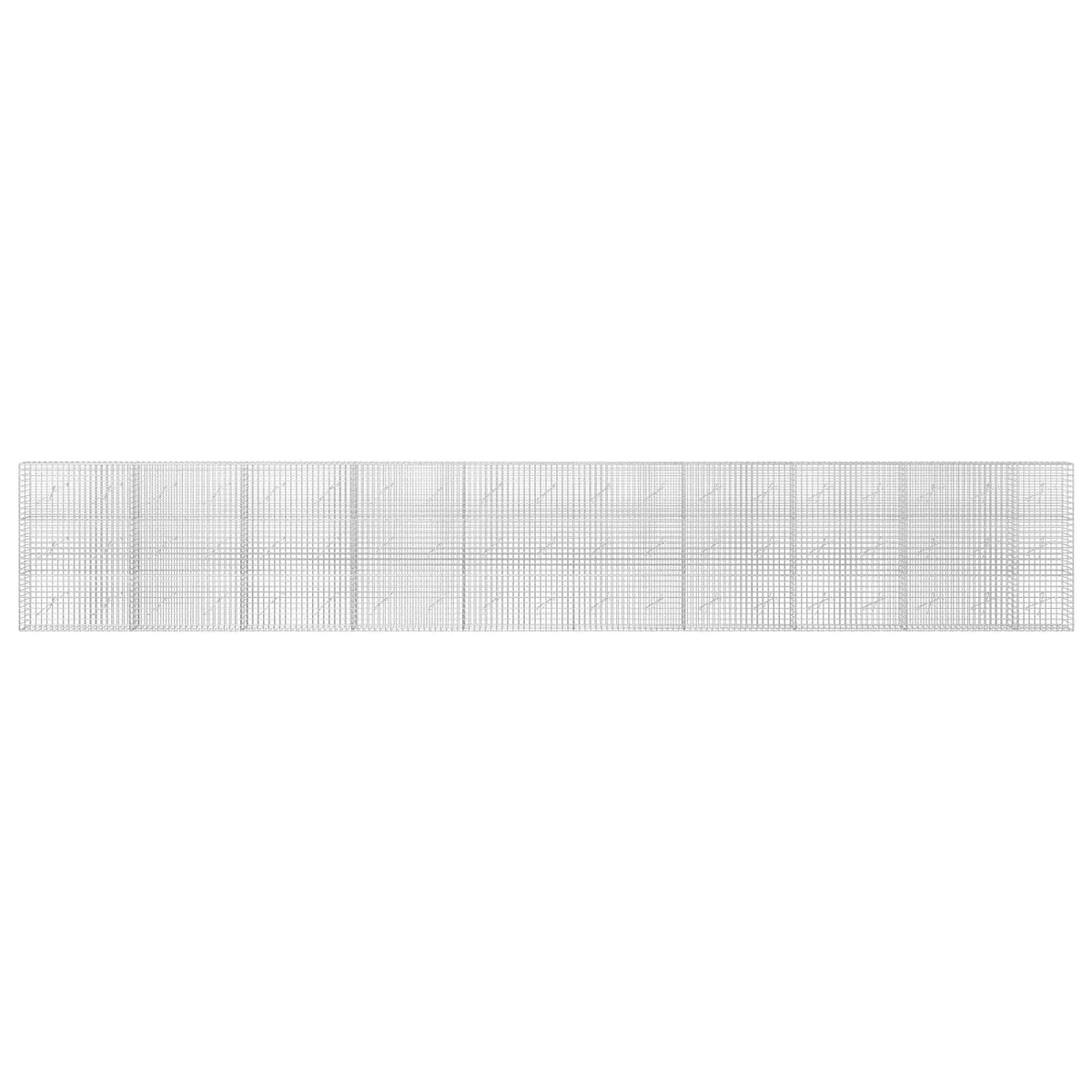 Gabionas su 5 mm viela ir 5x5 cm tinkleliu 950x10x150 cm
