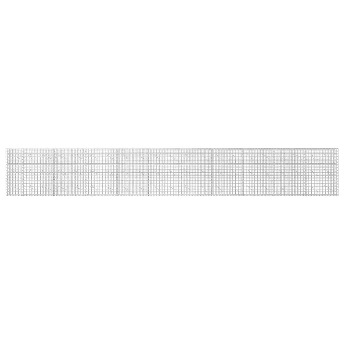 Gabionas su 5 mm viela ir 5x5 cm tinkleliu 1050x10x150 cm