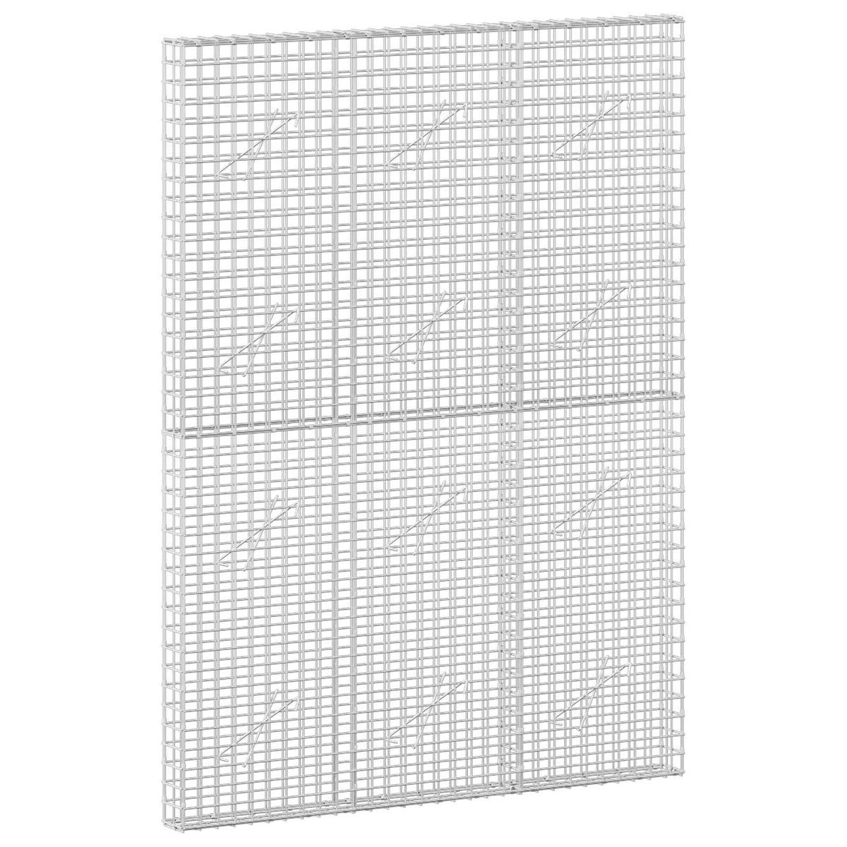 Gabionas su 5 mm viela ir 5x5 cm tinkleliu 150x10x200 cm
