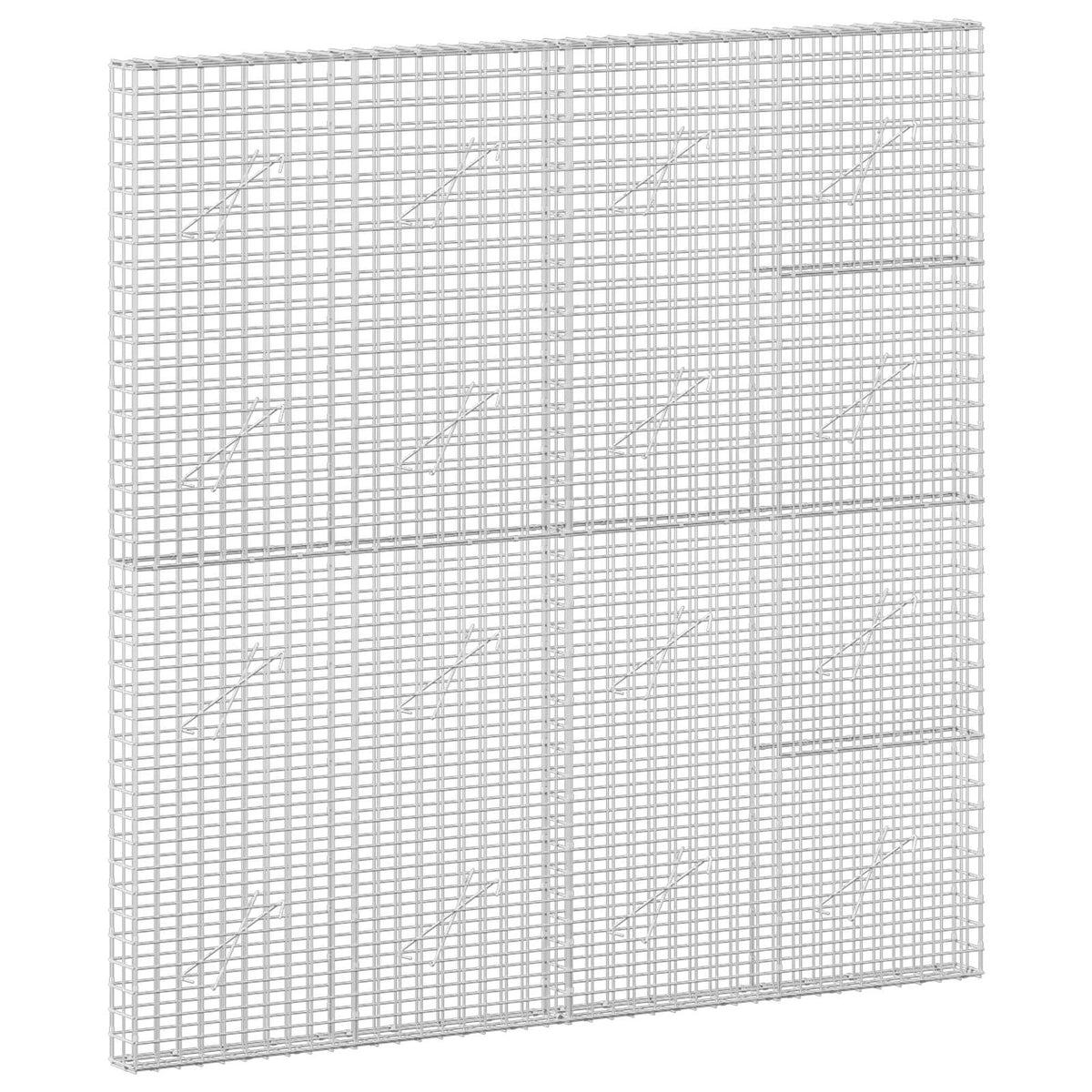Gabionas su 5 mm viela ir 5x5 cm tinkleliu 200x10x200 cm