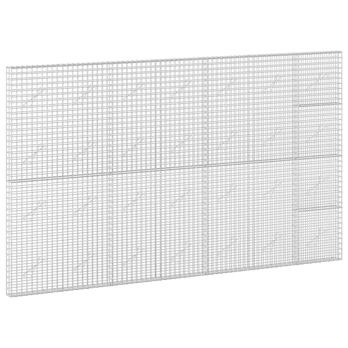 Gabionas su 5 mm viela ir 5x5 cm tinkleliu 350x10x200 cm
