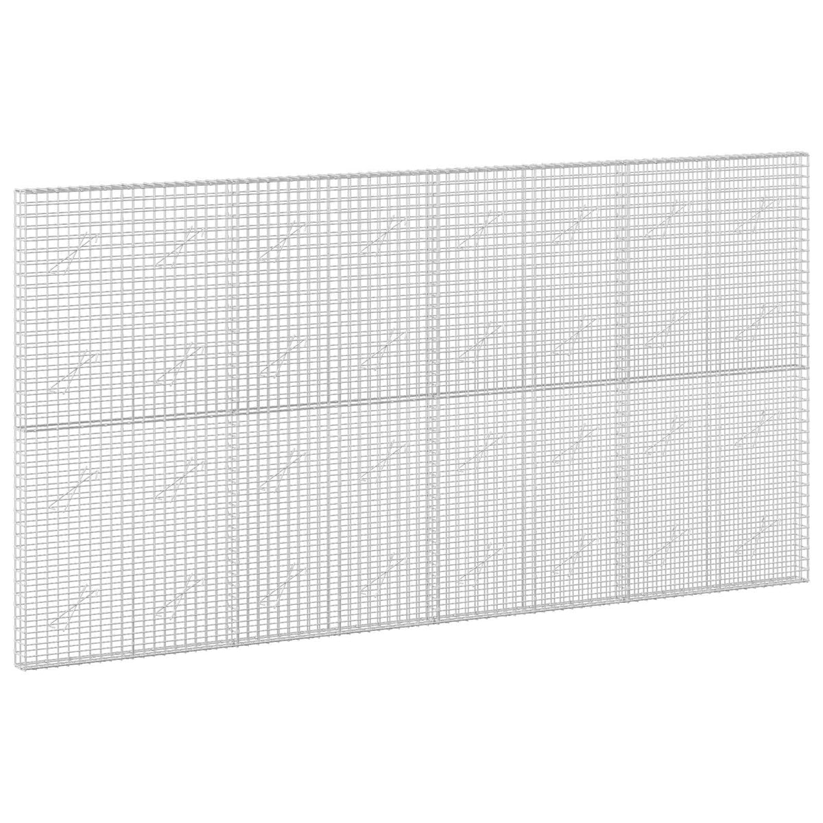 Gabionas su 5 mm viela ir 5x5 cm tinkleliu 400x10x200 cm