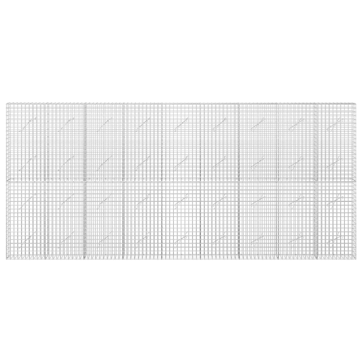 Gabionas su 5 mm viela ir 5x5 cm tinkleliu 450x10x200 cm