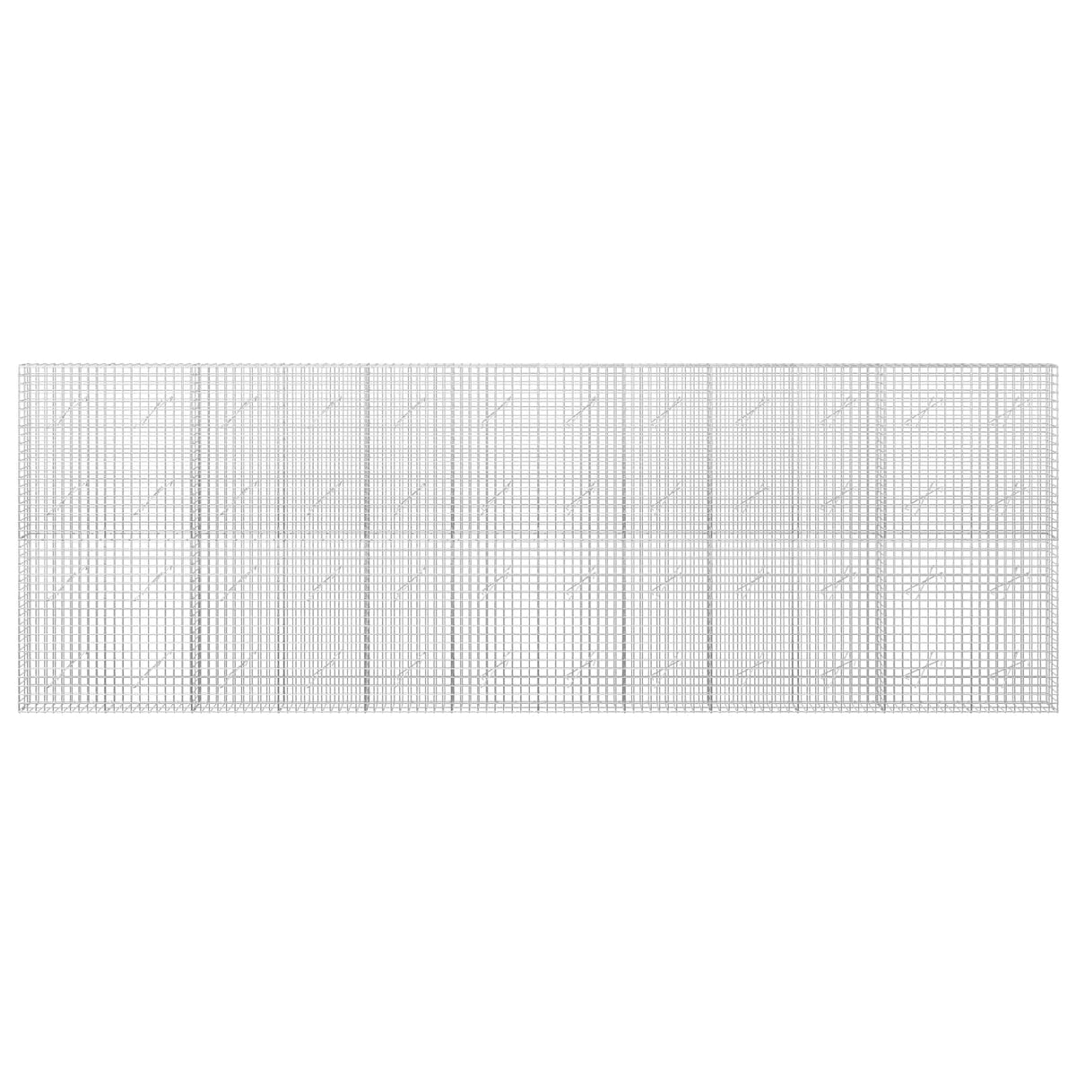 Gabionas su 5 mm viela ir 5x5 cm tinkleliu 600x10x200 cm