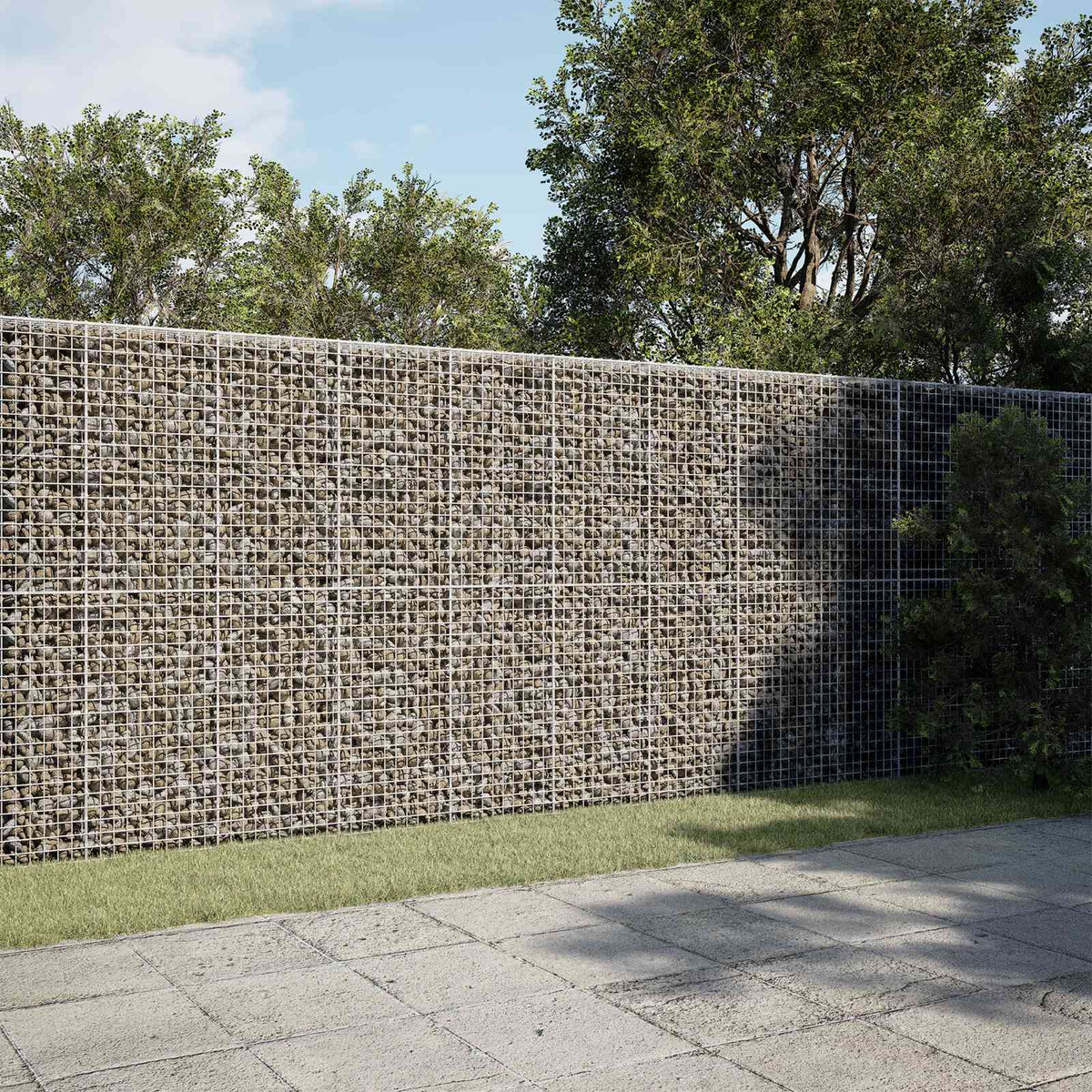Gabionas su 5 mm viela ir 5x5 cm tinkleliu 700x10x200 cm