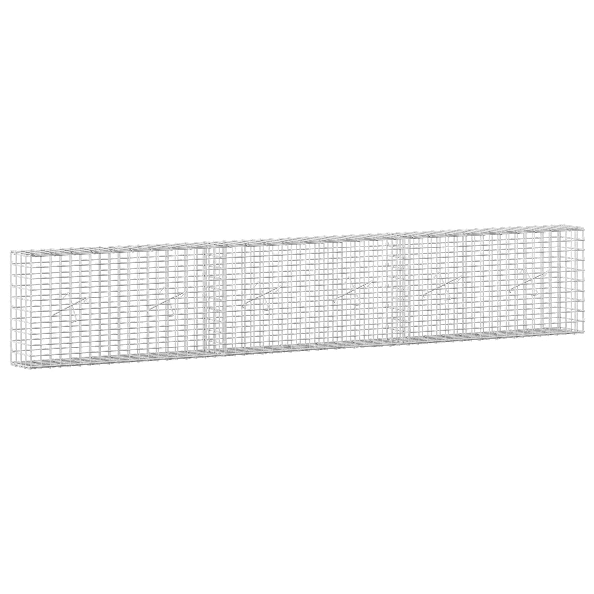 Gabionas su 5 mm viela ir 5x5 cm tinkleliu 300x20x50 cm
