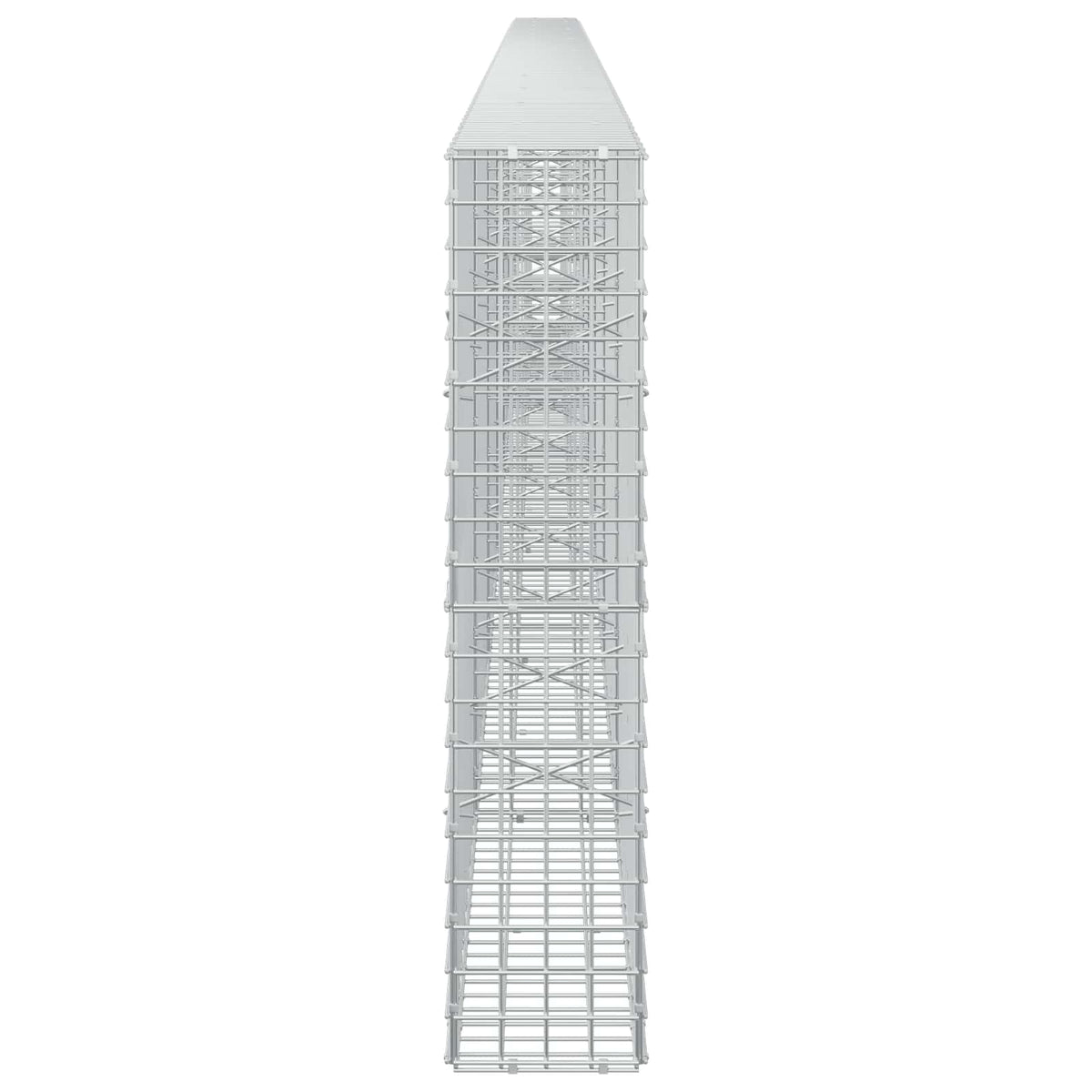 Gabionas su 5 mm viela ir 5x5 cm tinkleliu 700x20x100 cm