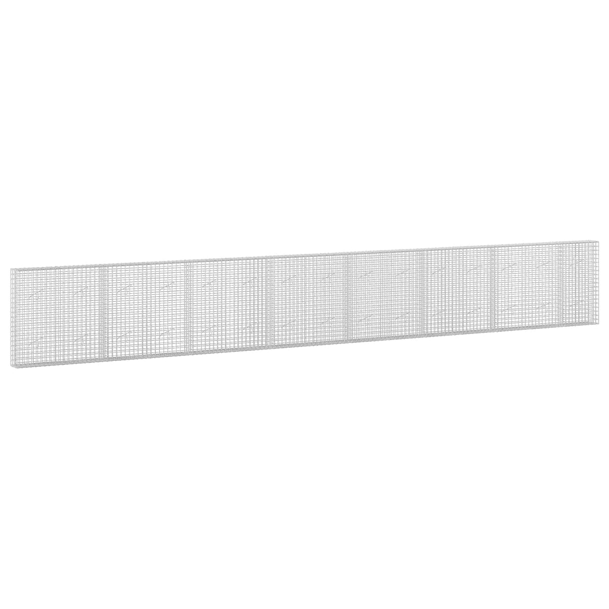 Gabionas su 5 mm viela ir 5x5 cm tinkleliu 750x20x100 cm