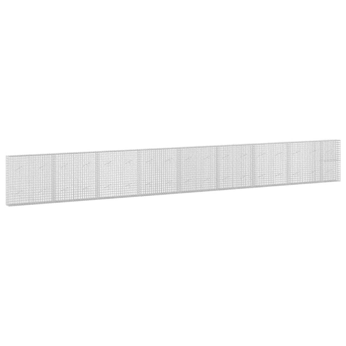 Gabionas su 5 mm viela ir 5x5 cm tinkleliu 850x20x100 cm
