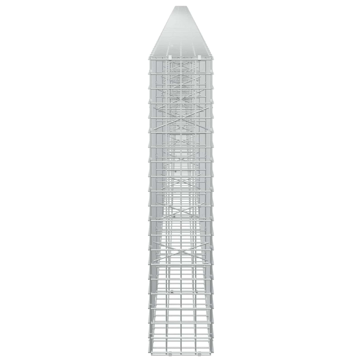 Gabionas su 5 mm viela ir 5x5 cm tinkleliu 1050x20x100 cm