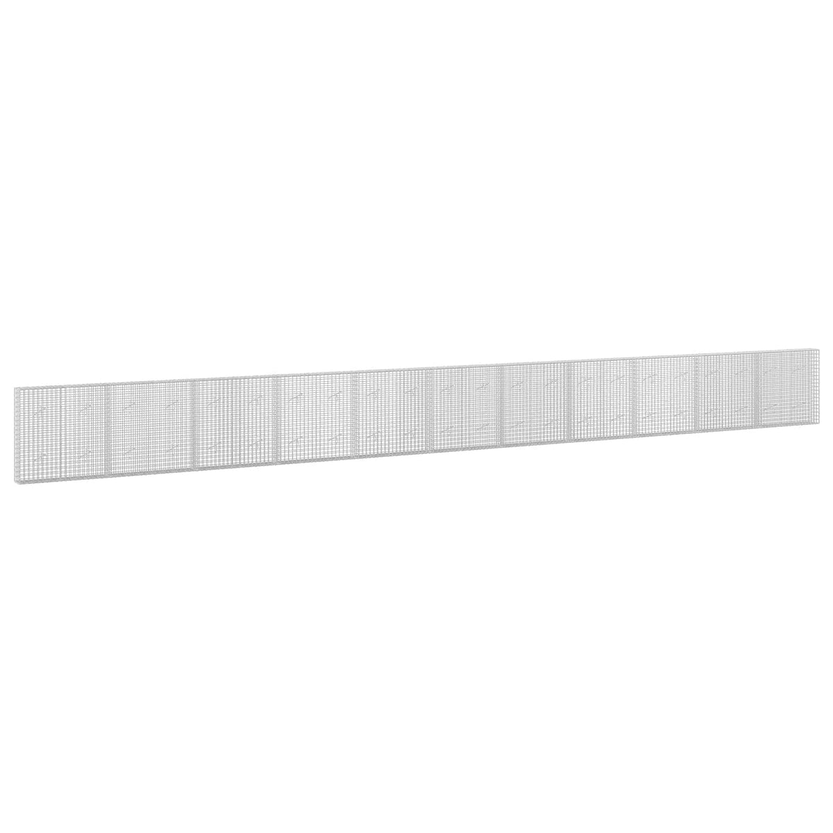 Gabionas su 5 mm viela ir 5x5 cm tinkleliu 1100x20x100 cm