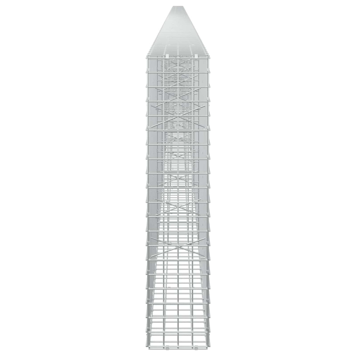 Gabionas su 5 mm viela ir 5x5 cm tinkleliu 1200x20x100 cm