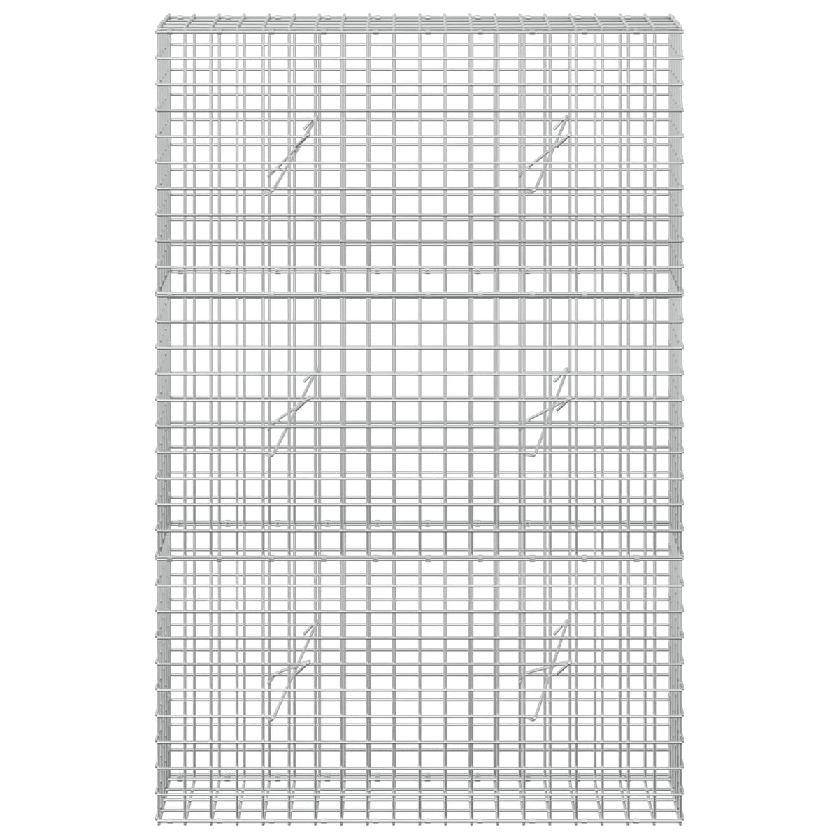 Gabionas su 5 mm viela ir 5x5 cm tinkleliu 100x20x150 cm