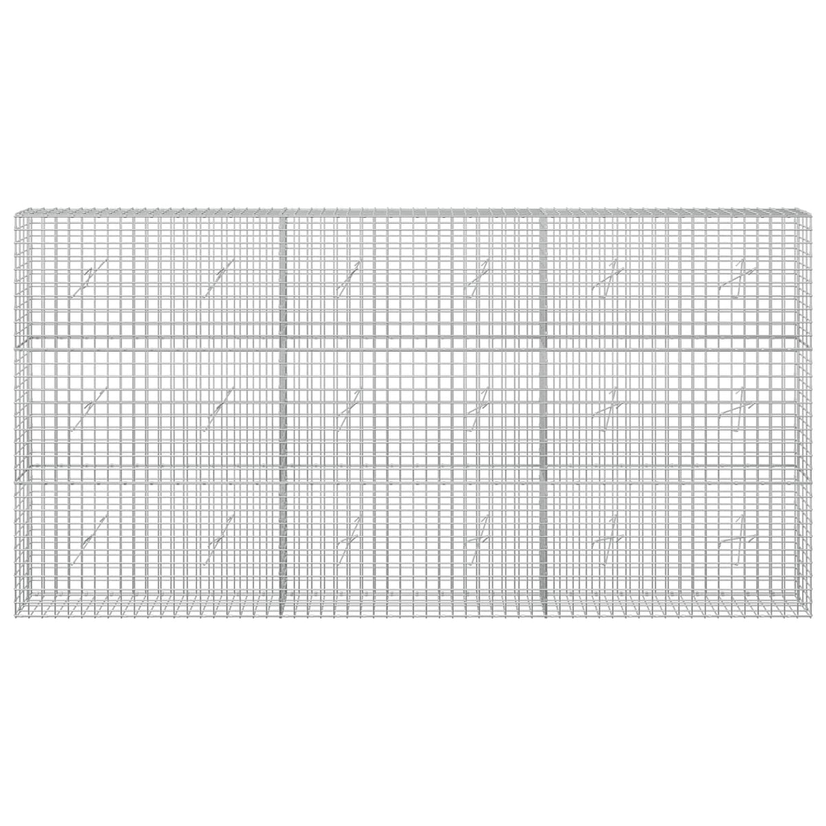 Gabionas su 5 mm viela ir 5x5 cm tinkleliu 300x20x150 cm