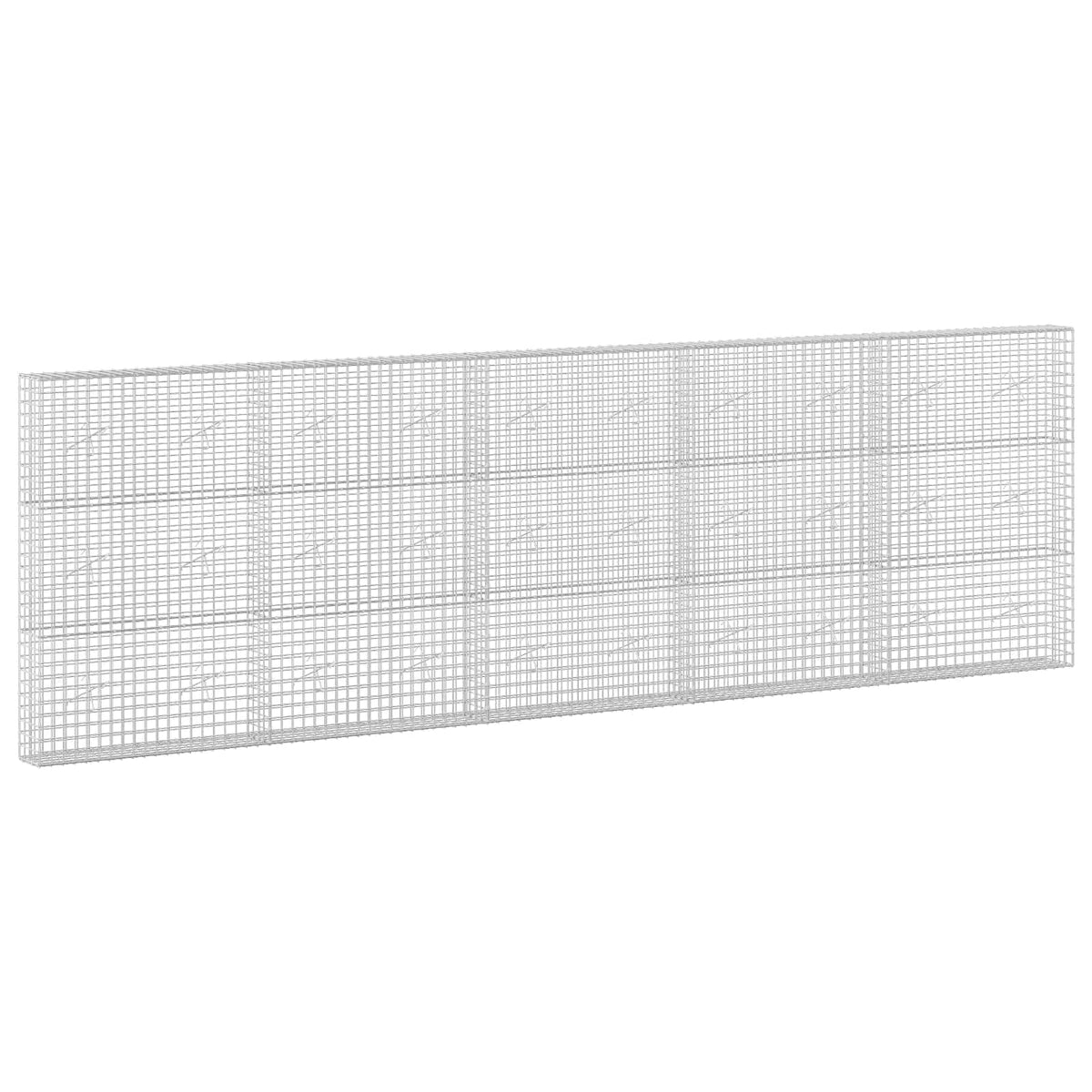Gabionas su 5 mm viela ir 5x5 cm tinkleliu 500x20x150 cm