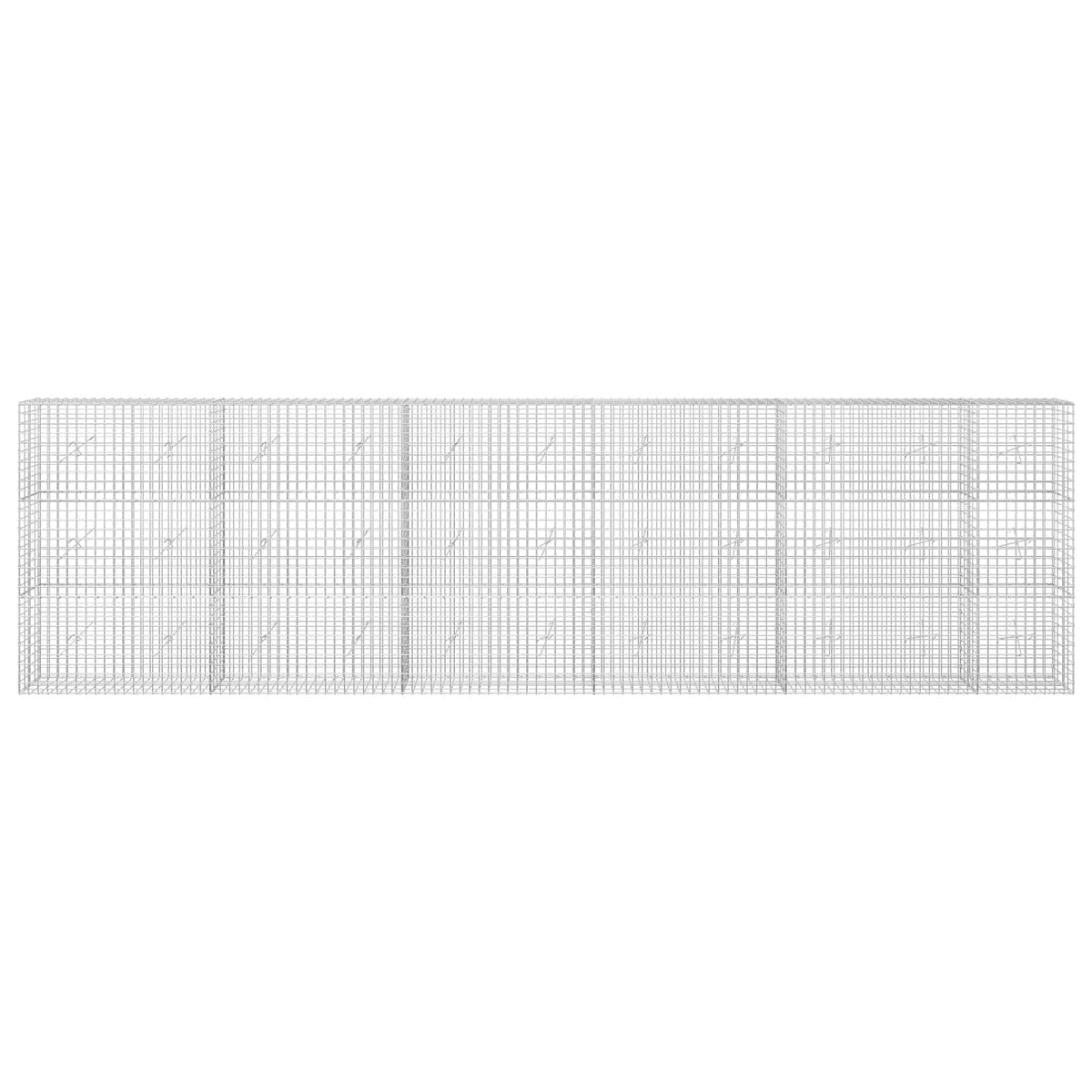 Gabionas su 5 mm viela ir 5x5 cm tinkleliu 550x20x150 cm