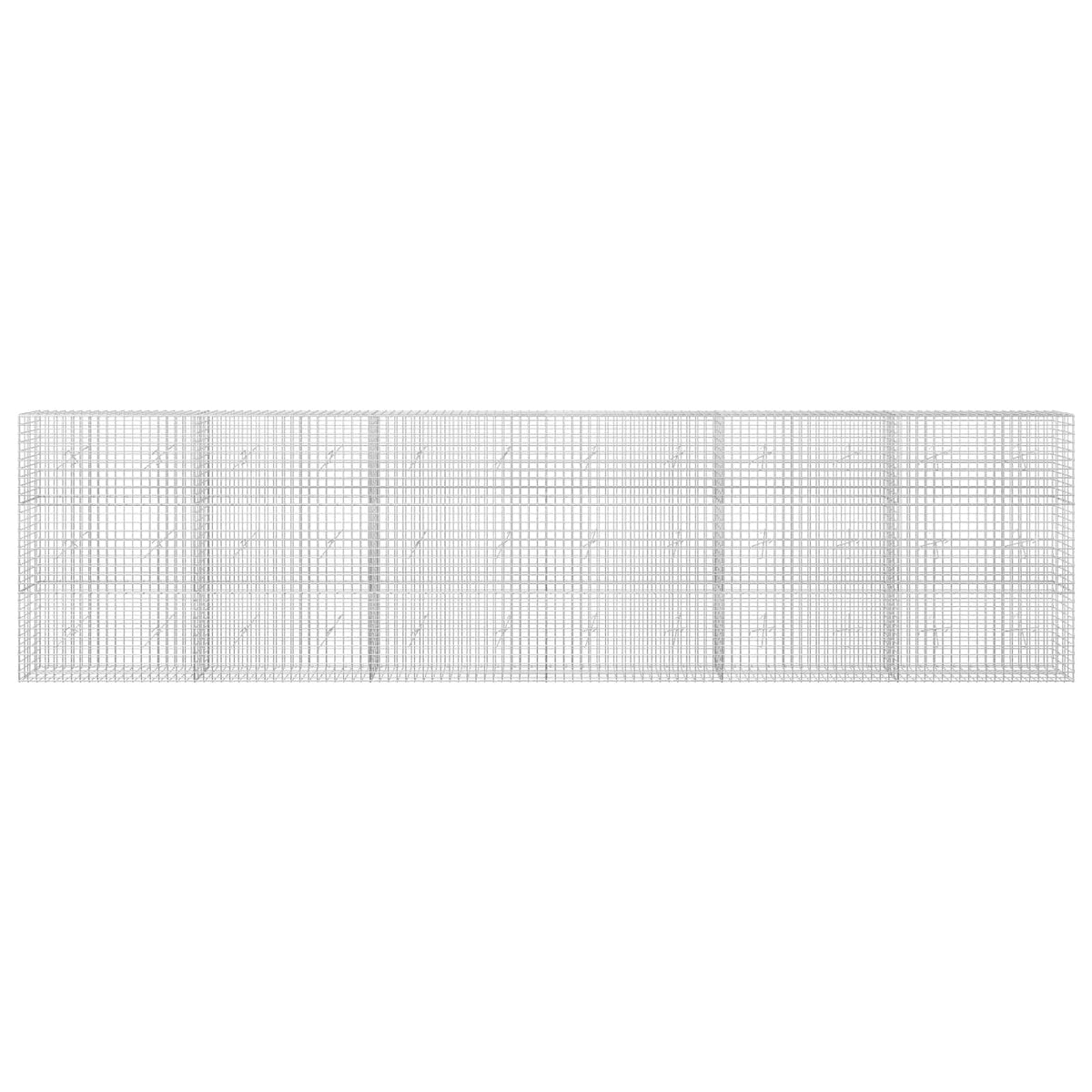 Gabionas su 5 mm viela ir 5x5 cm tinkleliu 600x20x150 cm