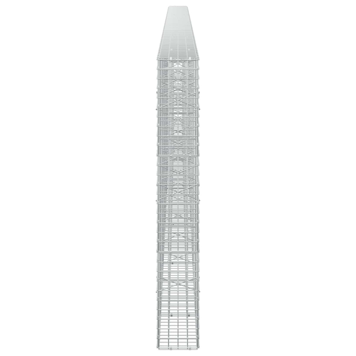 Gabionas su 5 mm viela ir 5x5 cm tinkleliu 650x20x150 cm