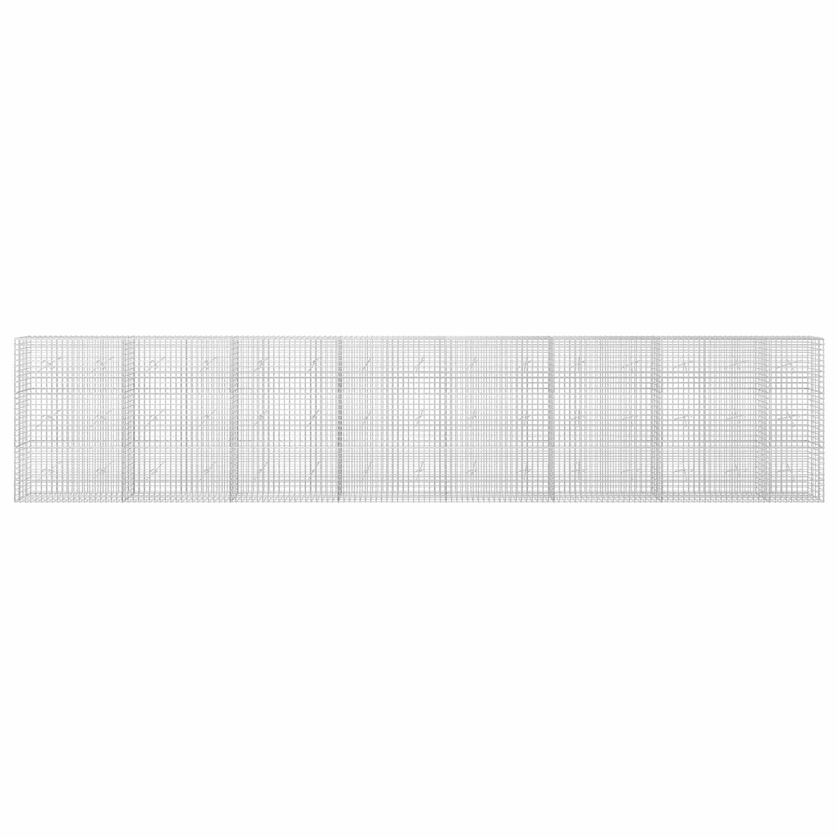 Gabionas su 5 mm viela ir 5x5 cm tinkleliu 750x20x150 cm