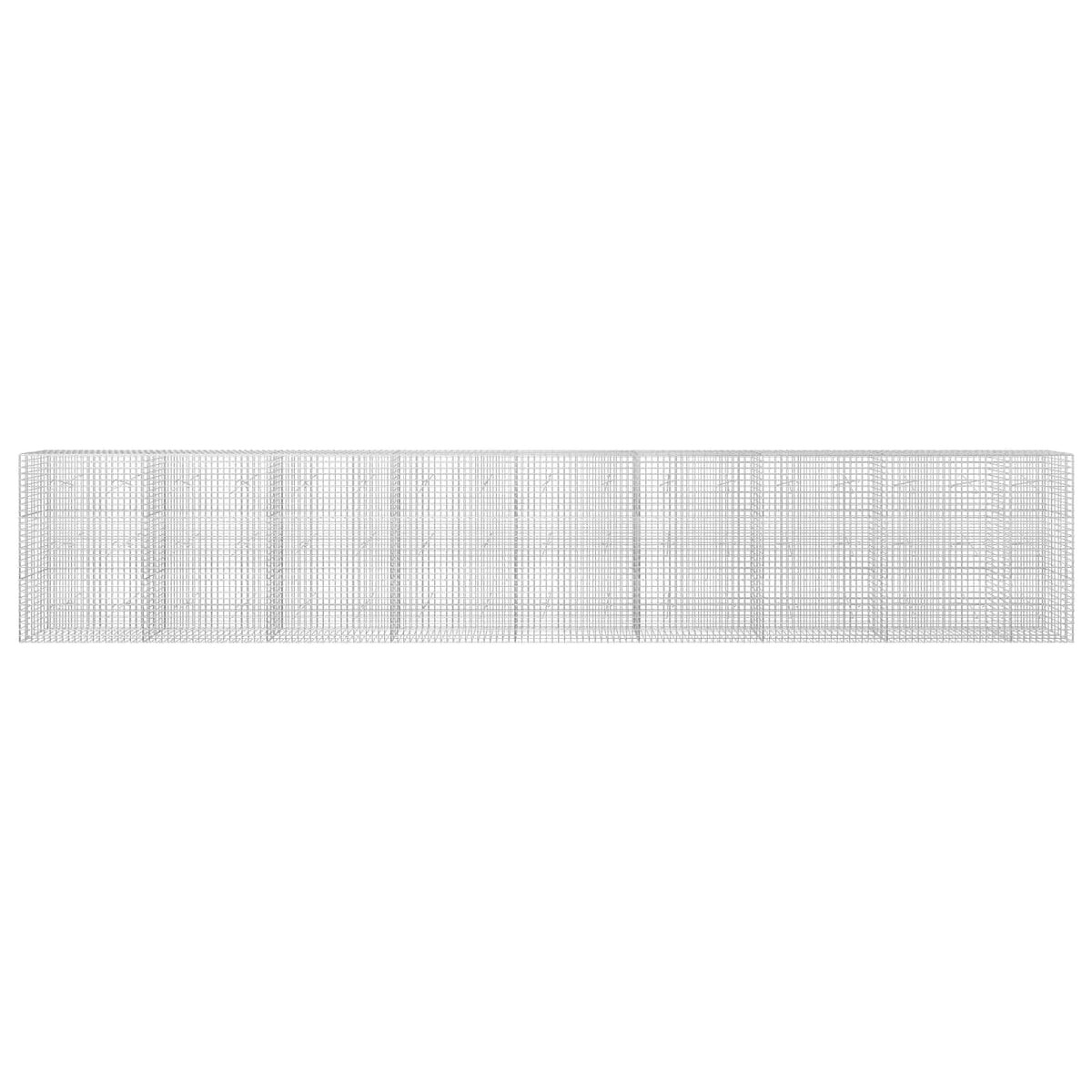 Gabionas su 5 mm viela ir 5x5 cm tinkleliu 850x20x150 cm