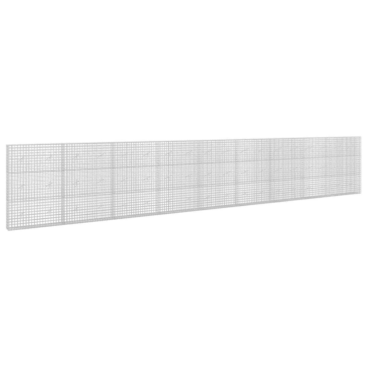 Gabionas su 5 mm viela ir 5x5 cm tinkleliu 900x20x150 cm