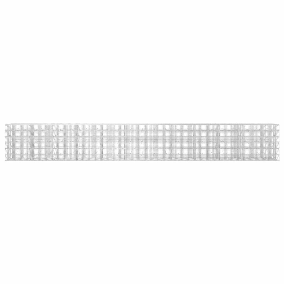 Gabionas su 5 mm viela ir 5x5 cm tinkleliu 1150x20x150 cm