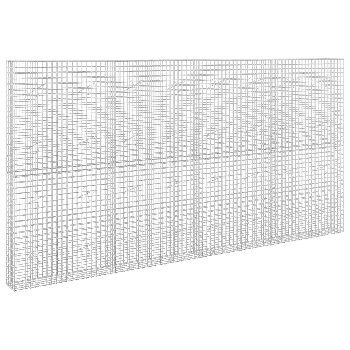 Gabionas su 5 mm viela ir 5x5 cm tinkleliu 400x20x200 cm