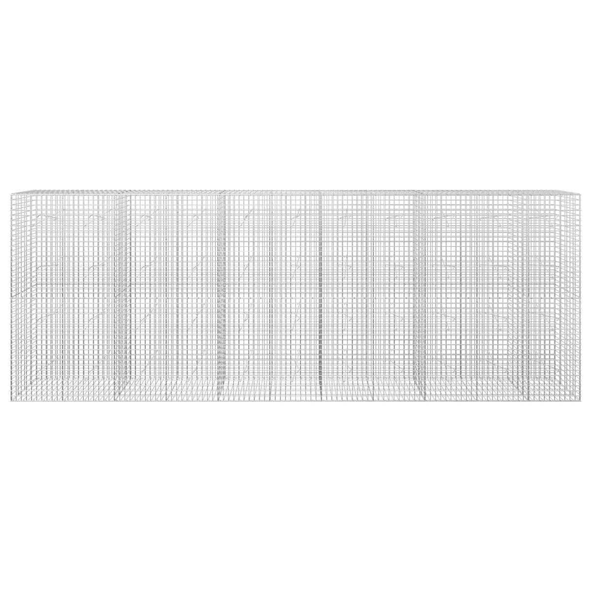 Gabionas su 5 mm viela ir 5x5 cm tinkleliu 550x20x200 cm