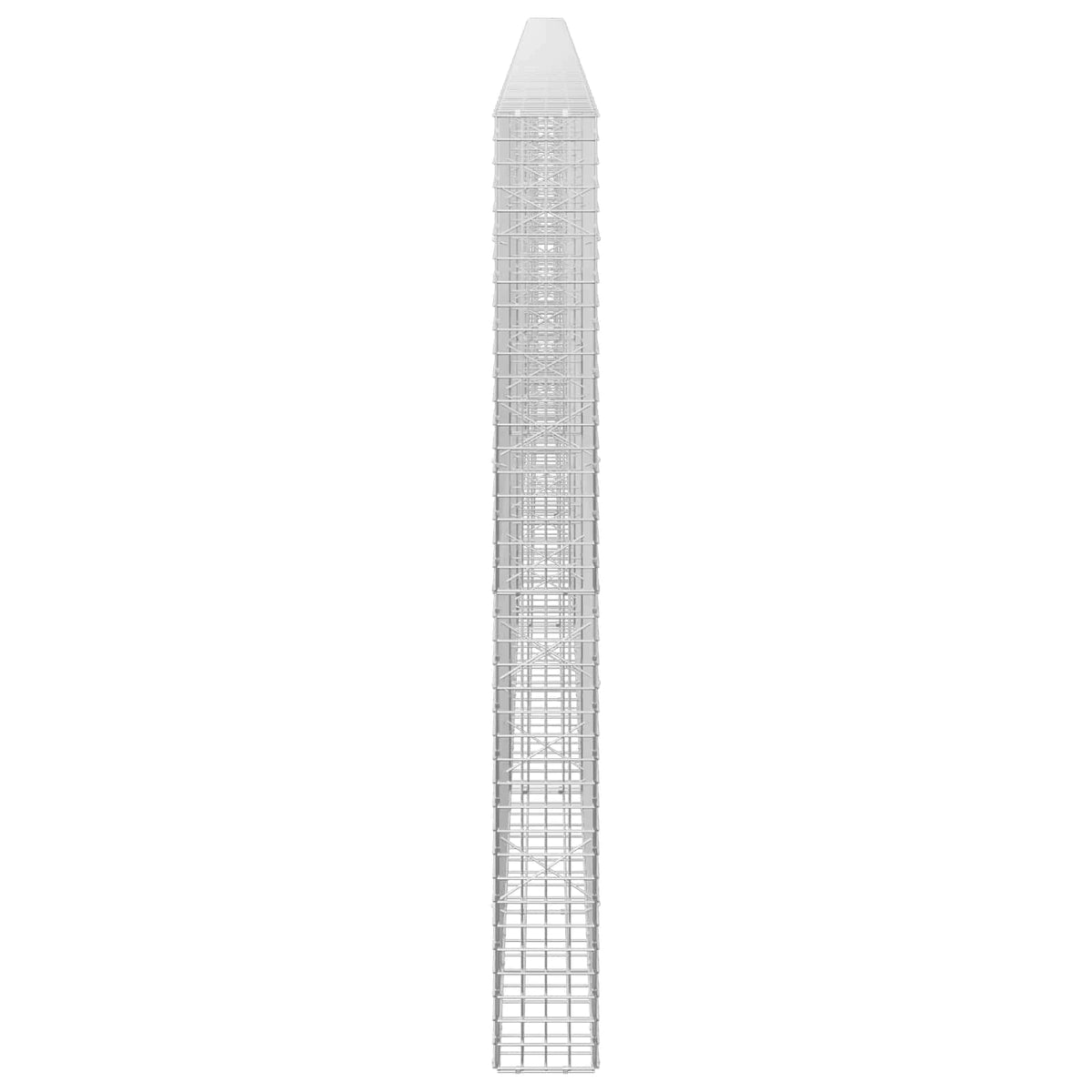 Gabionas su 5 mm viela ir 5x5 cm tinkleliu 550x20x200 cm