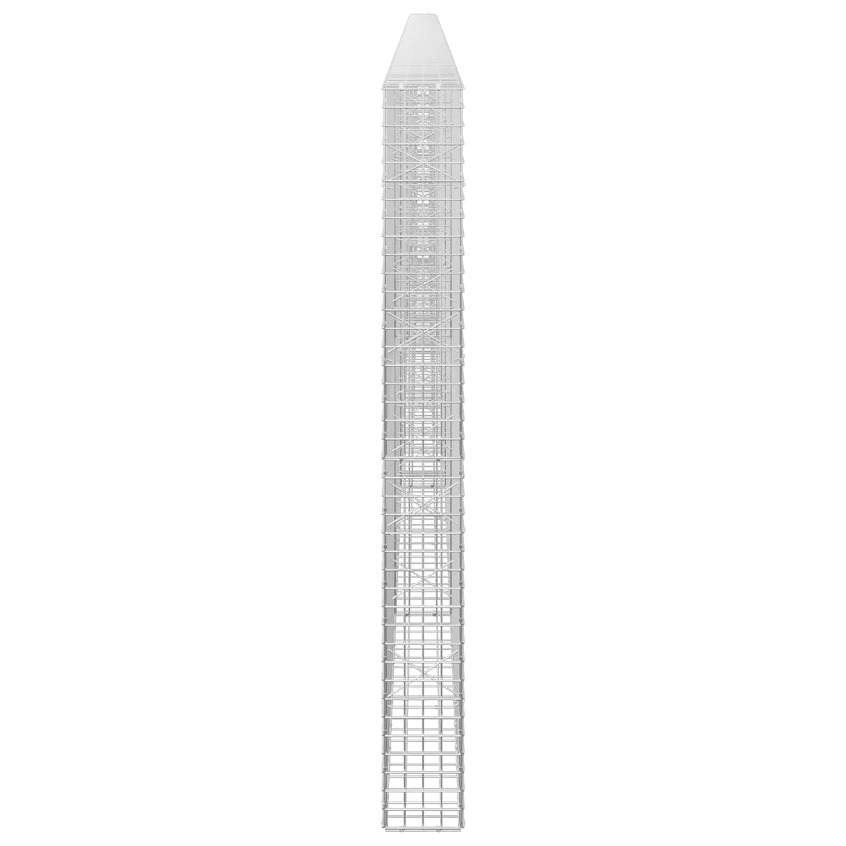 Gabionas su 5 mm viela ir 5x5 cm tinkleliu 600x20x200 cm