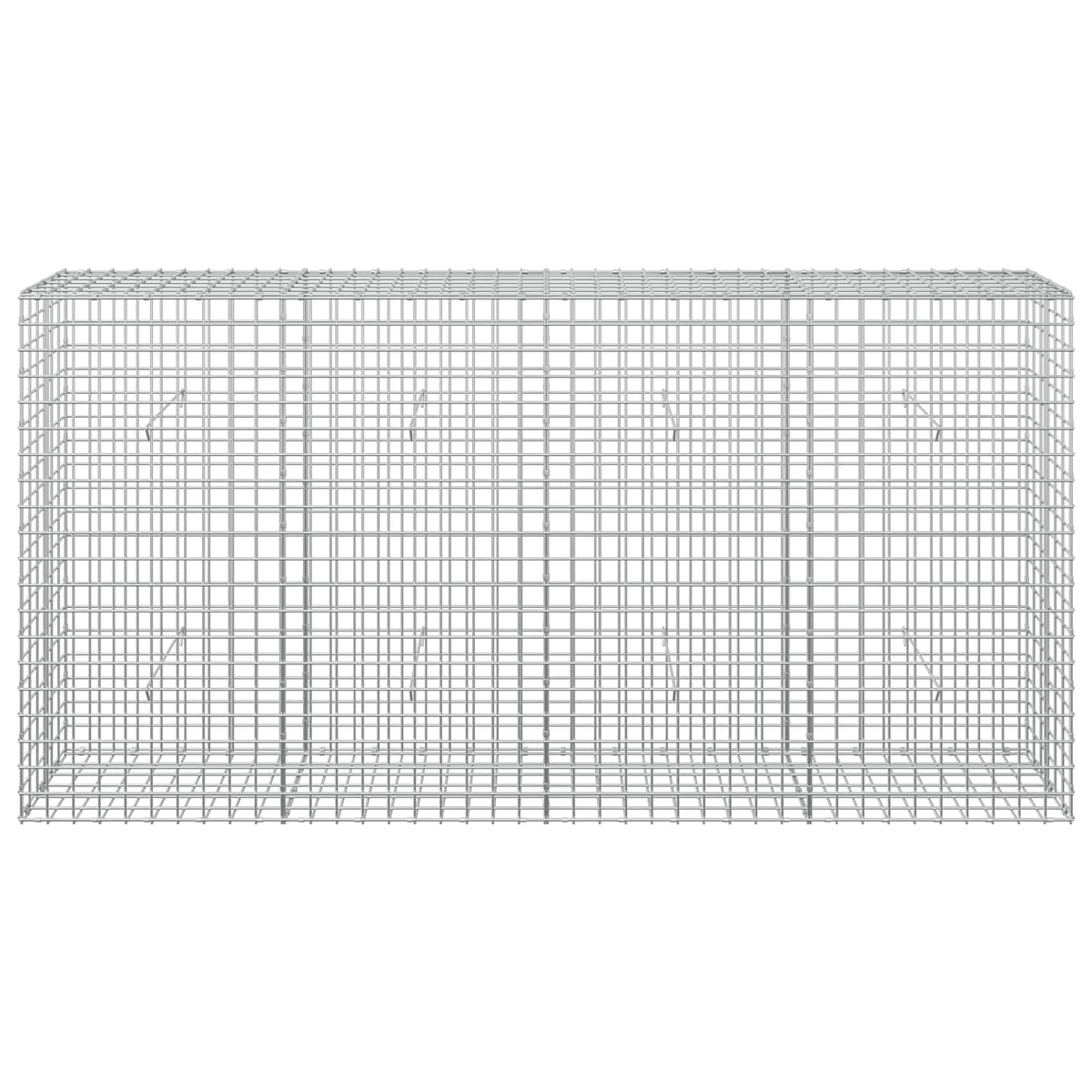 Gabionas su 5 mm viela ir 5x5 cm tinkleliu 200x30x100 cm