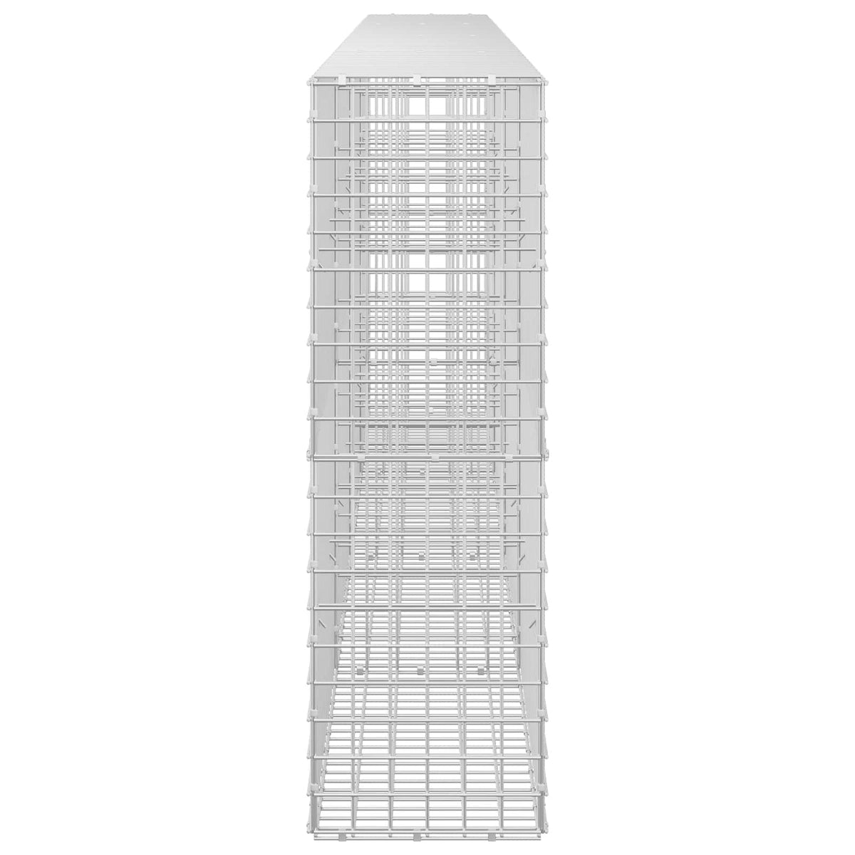 Gabionas su 5 mm viela ir 5x5 cm tinkleliu 400x30x100 cm