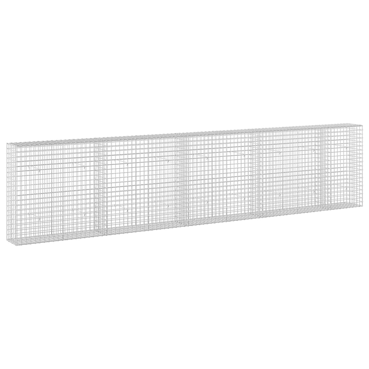 Gabionas su 5 mm viela ir 5x5 cm tinkleliu 450x30x100 cm
