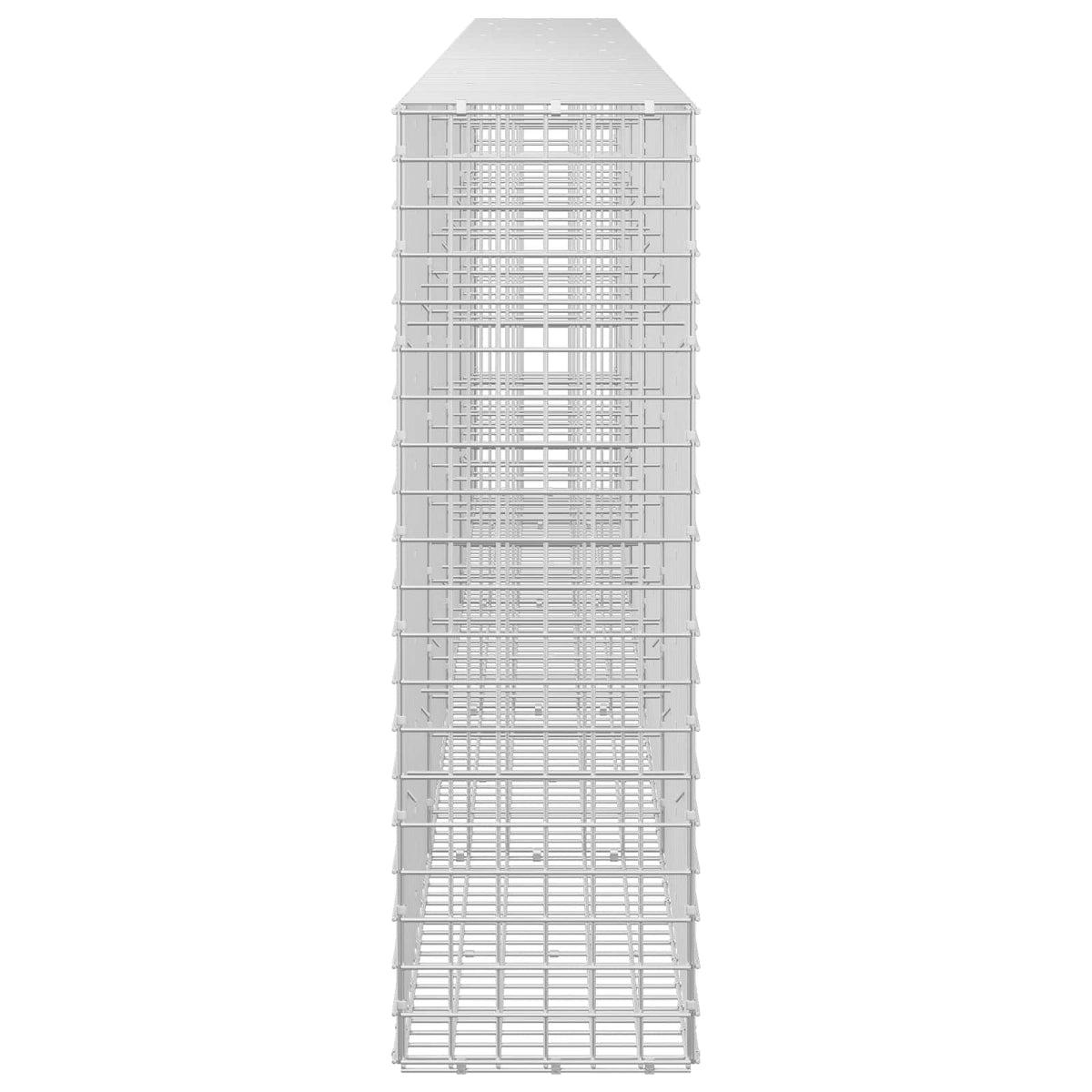 Gabionas su 5 mm viela ir 5x5 cm tinkleliu 450x30x100 cm