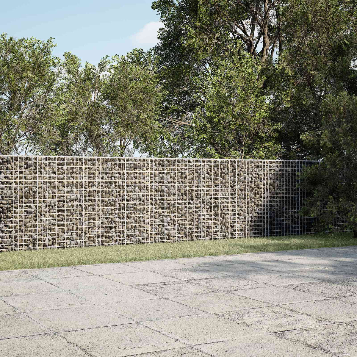 Gabionas su 5 mm viela ir 5x5 cm tinkleliu 700x30x100 cm