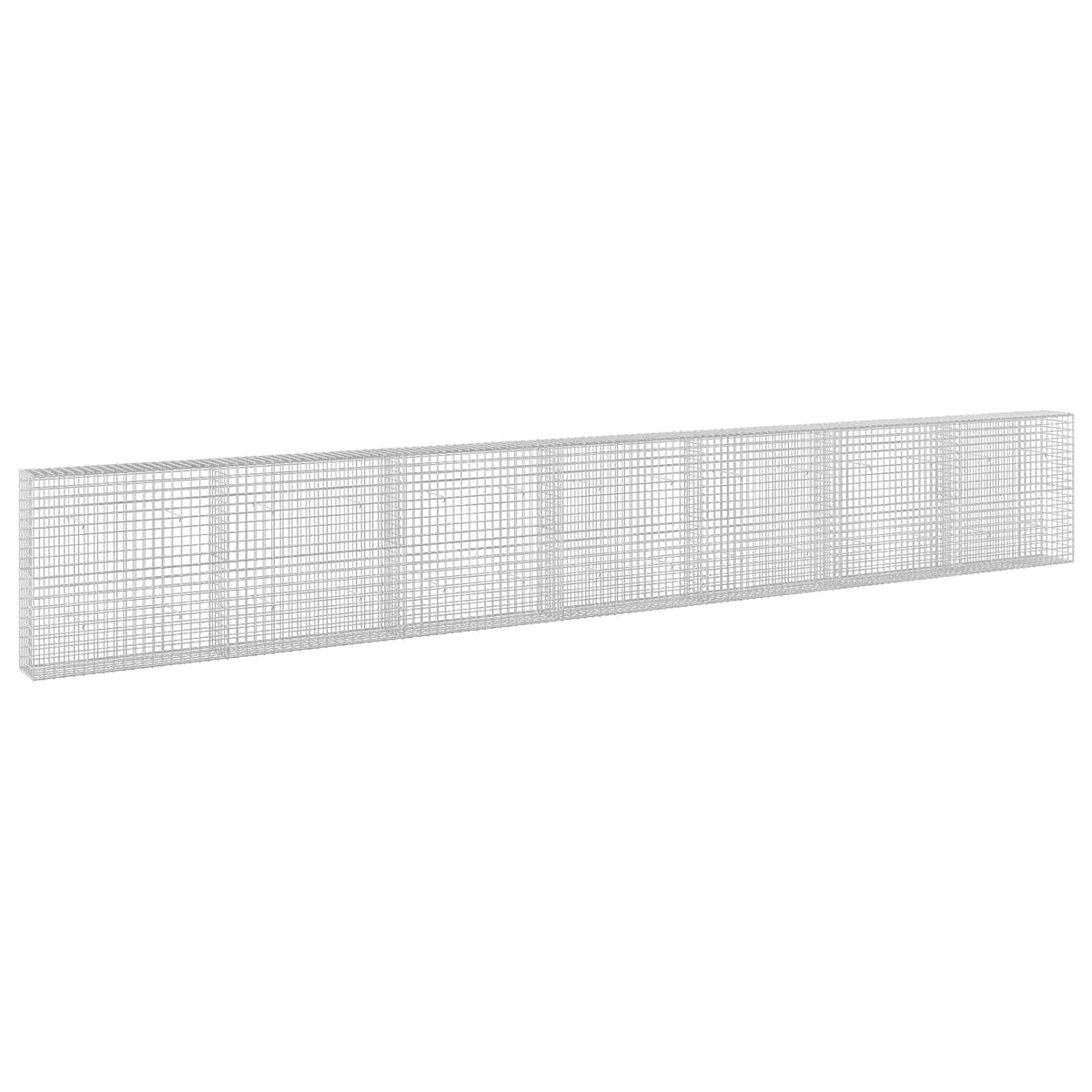Gabionas su 5 mm viela ir 5x5 cm tinkleliu 700x30x100 cm